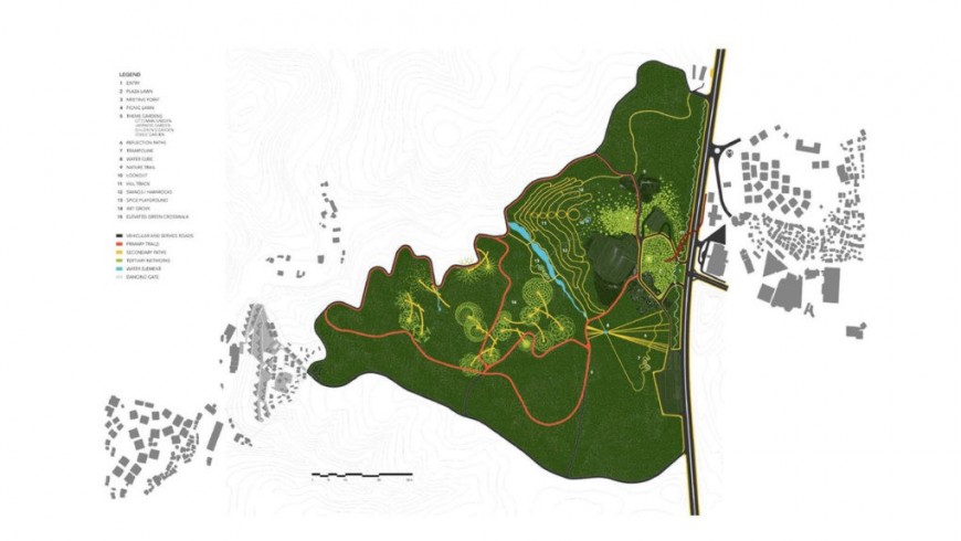 Parkorman: el parque donde caminas entre los árboles